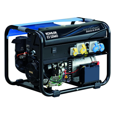 KOHLER-SDMO Technic 6500 A AVR Electric UK Petrol Kohler CH440 6.5kW Generator