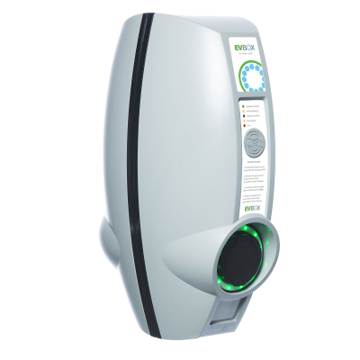 EVBox BusinessLine EV Charge Point 2 x 7.4kW - Single Phase - Double Socket Satellite