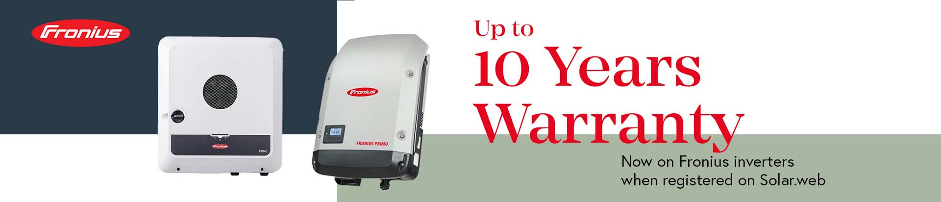 Fronius 10 year warranty
