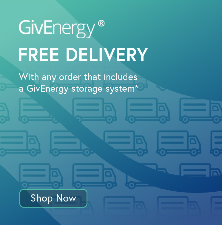 Free delivery on GivEnergy storage at CCL