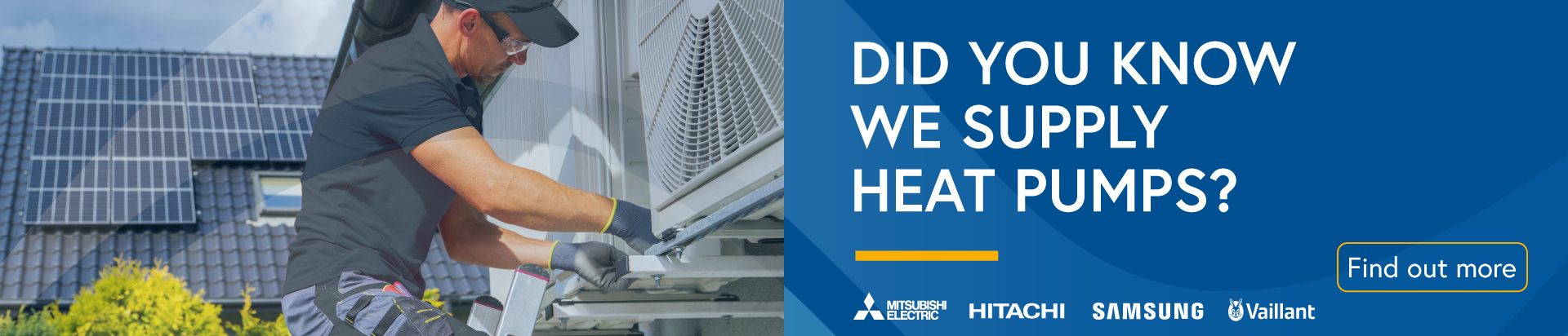 did you know we do heat pumps