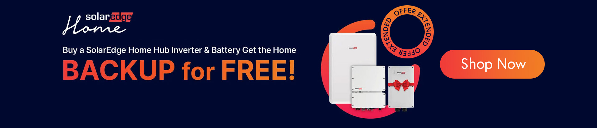 Get a free SolarEdge Home Backup Interface