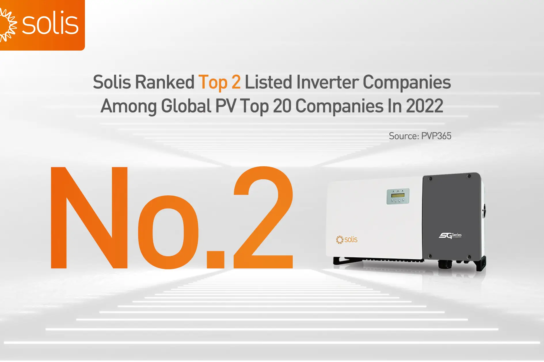 Solis Ranked Top 2 For Inverters Solis Ranked Top 2 For Inverters