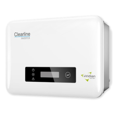 Viridian Clearline Inverter - Solar Inverter 2.5kW with Integrated DC Isolator Switch - Single MPPT