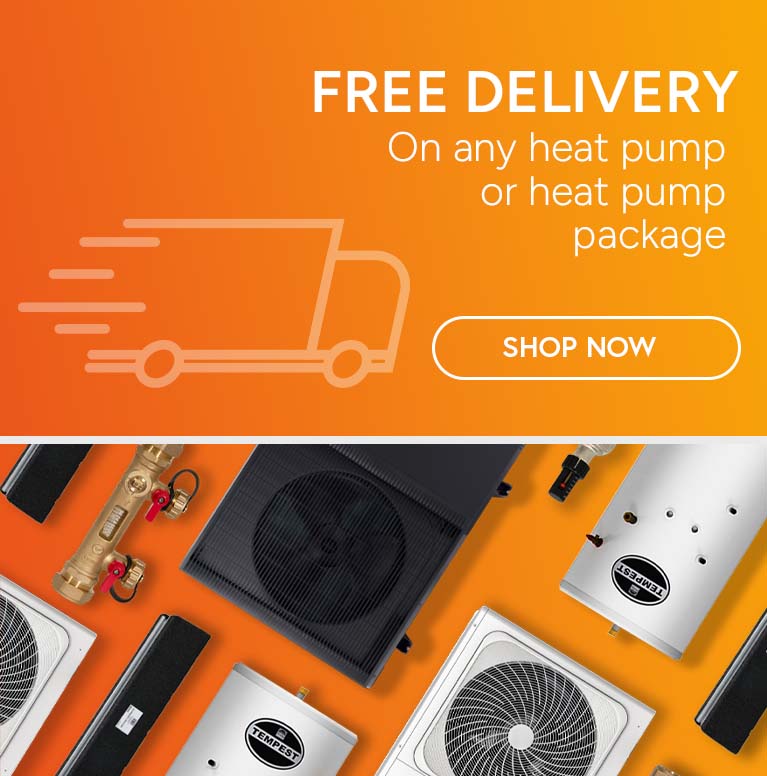 Get free delivery on Air source heat pumps at CCL