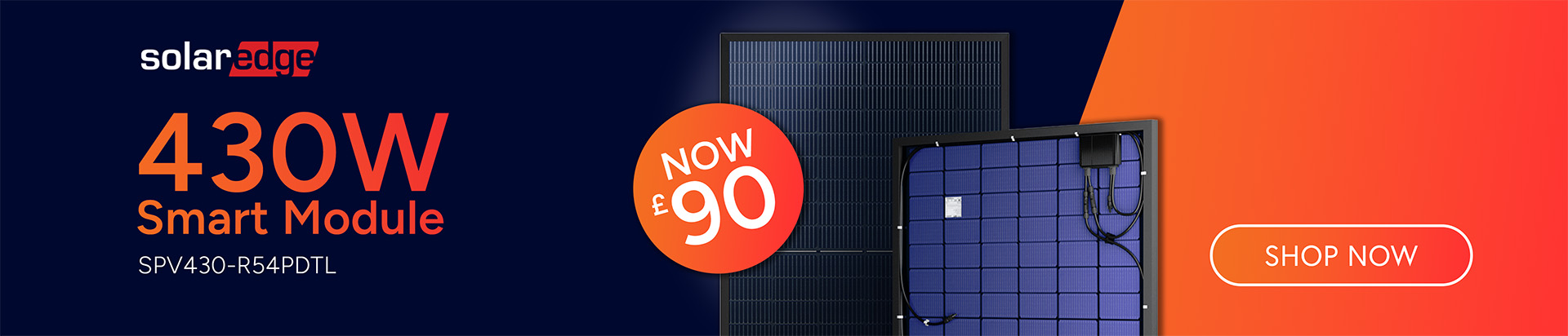 SolarEdge 430w Smart Module lower pricing