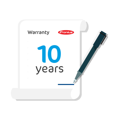 Fronius Primo/Symo 7-10kW Warranty Extension to 10 Years