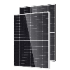 DMEGC Solar 455W Infinity RT 108 Cut Dual Glass N-type Mono Solar Module - Black Frame/White Backshe